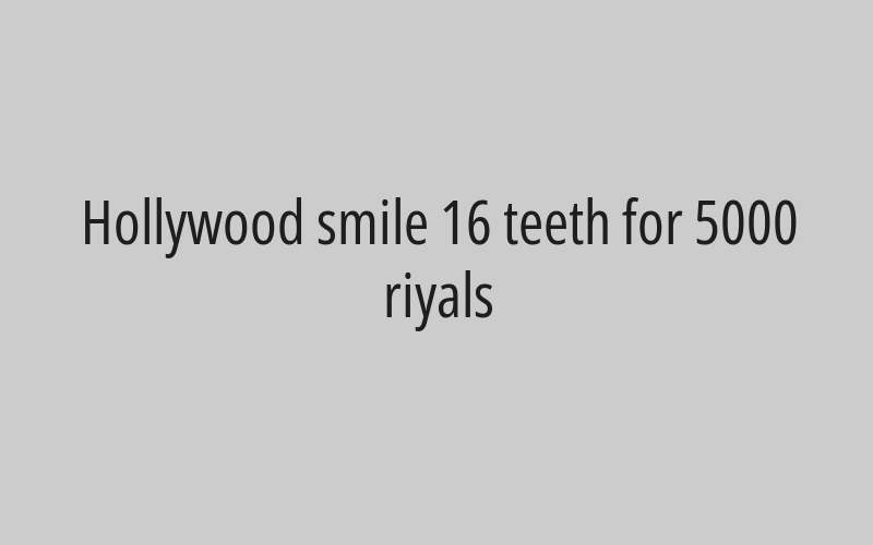 Free Teeth Detection