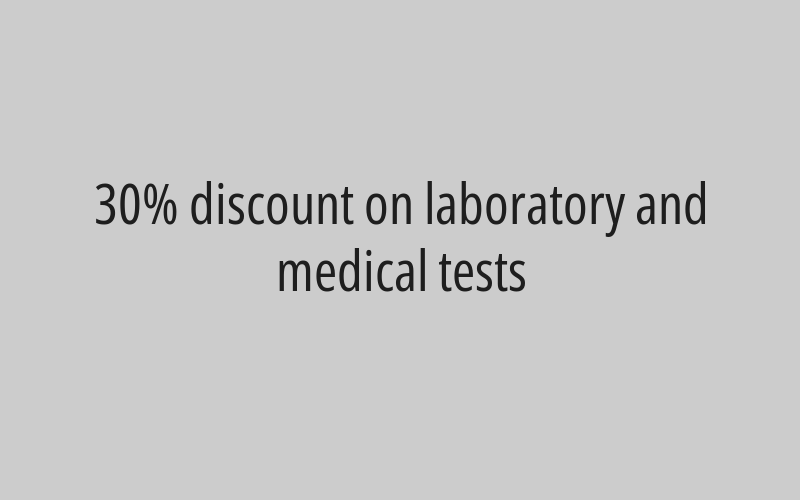 30% discount on emergency, excluding needles