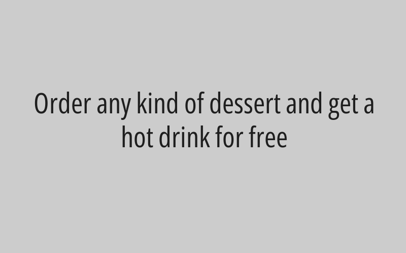 Shisha with any drink of your choice for 45 riyals