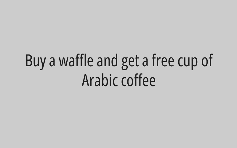 20% discount from total bill