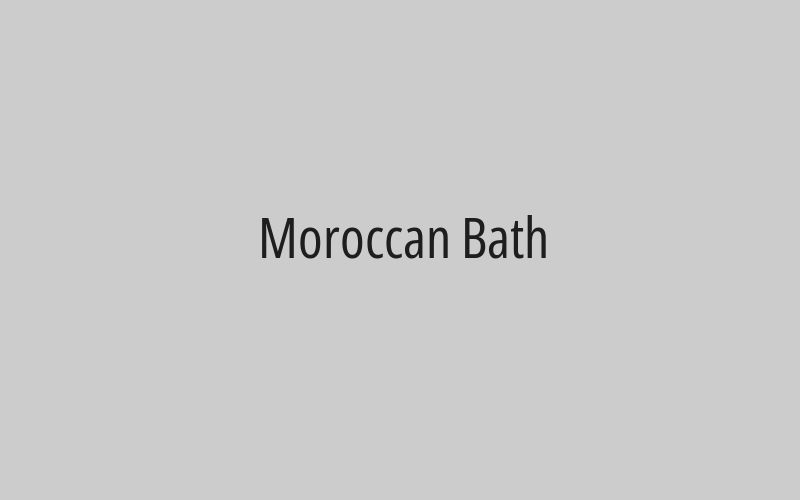 Moroccan Bath