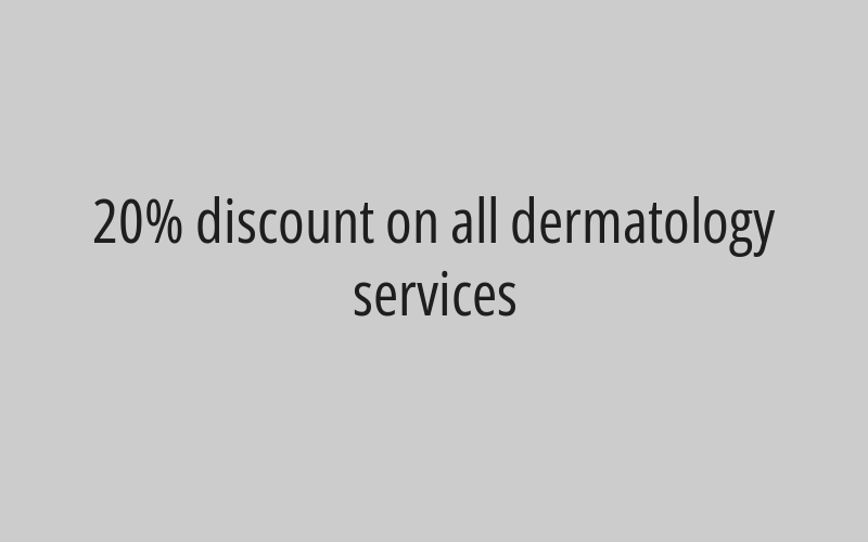 40% discount on all laser services