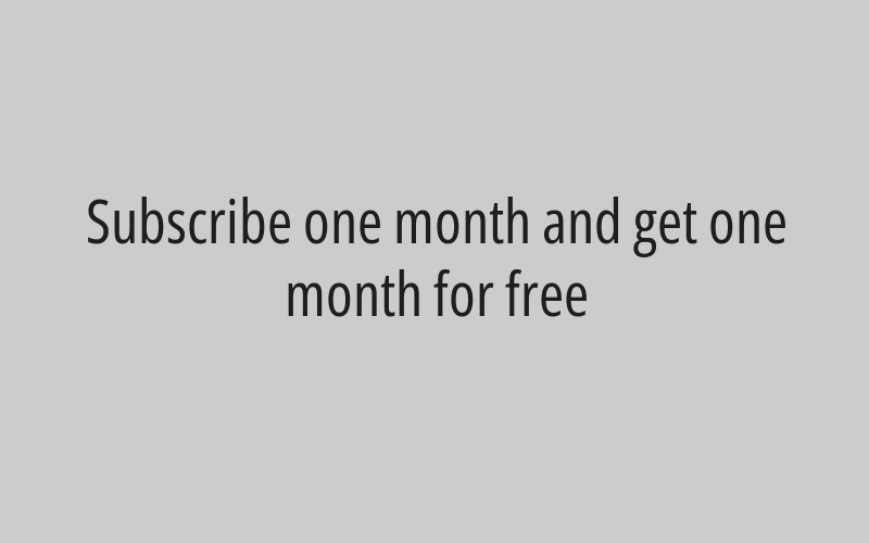 25% off 3 months subscription, 6 months subscription and one year subscription