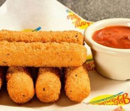 Order fried mozzarella sticks and get the second for free