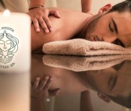 A 40-minute relaxing massage with a hand and foot care session, especially for men