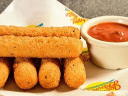 Order fried mozzarella sticks and get the second for free