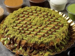 Order a jumbo katchi kunafa and get a free small katchi kunafa at 105 SR instead of 135 SR