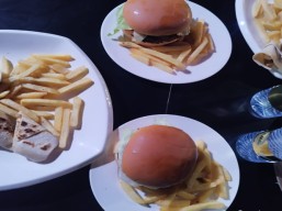 Order two burgers and get the third for free