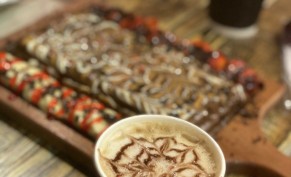 Order any type of Sweet and get espresso, americano, hot or cold mocha or mikato for free