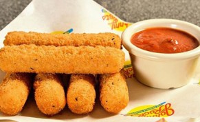 Order fried mozzarella sticks and get the second for free