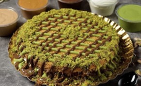 Order a jumbo katchi kunafa and get a free small katchi kunafa at 105 SR instead of 135 SR