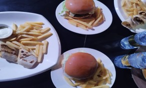 Order two burgers and get the third for free