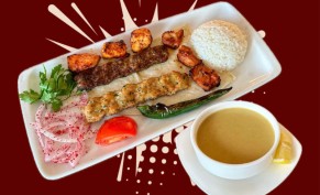 MIX GRILL PLATTER + LENTIL SOUP + SOFT DRINKS