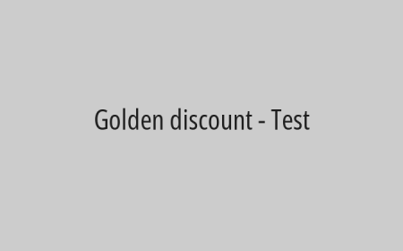 Golden discount - Test