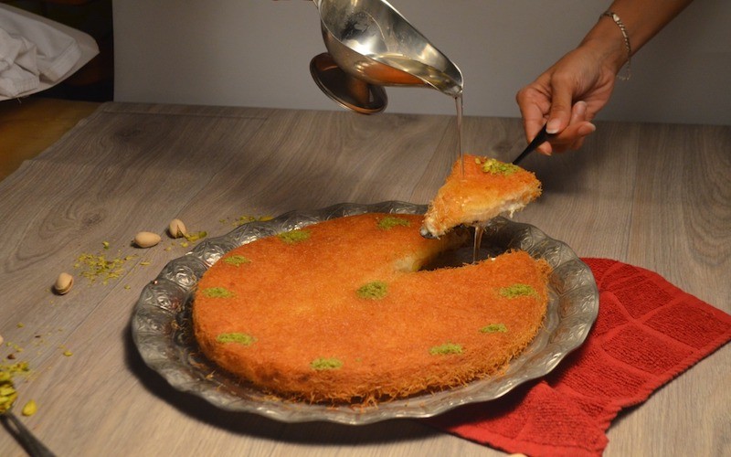 ‏Konafa-Sugar-Piece