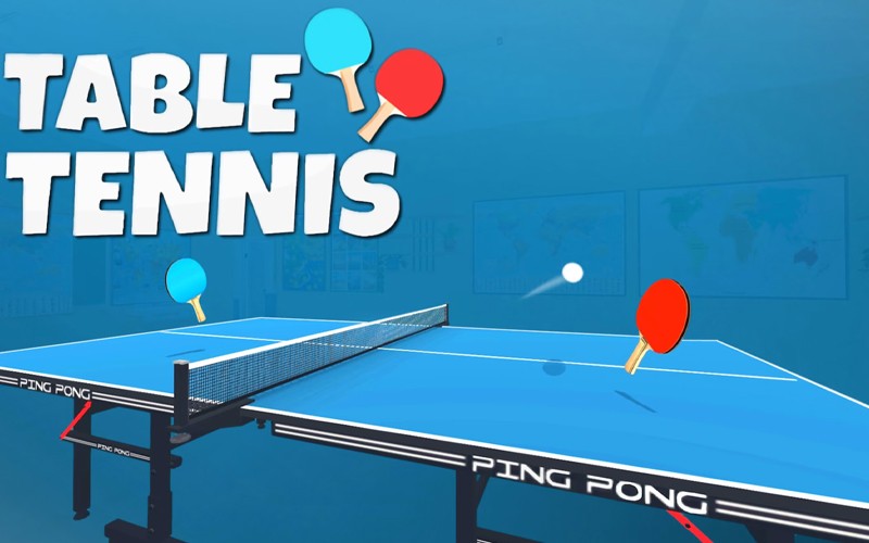 Play half an hour of table tennis and get the second half hour for free