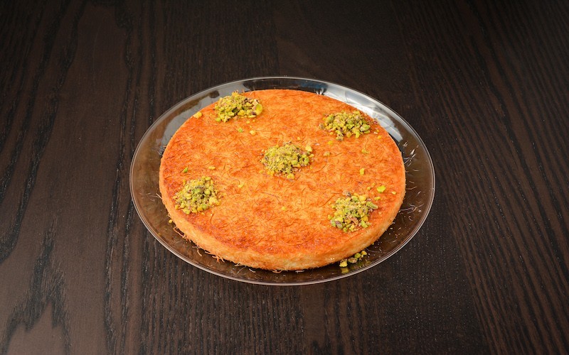 Buy a family size cream kunafa and get a small kunafa for free