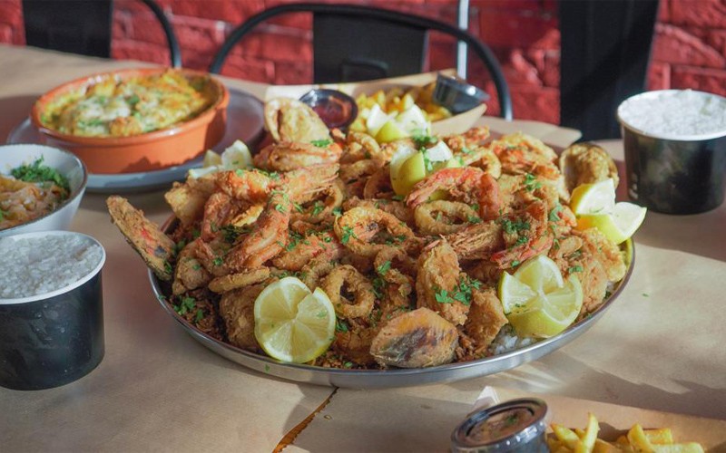 مطعم نكهة الجمبري