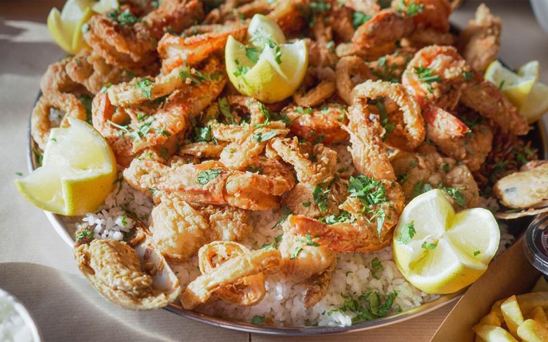 مطعم نكهة الجمبري